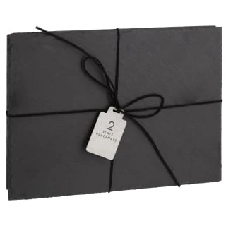 B&M Slate Place Mats 2pk