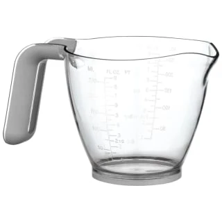 B&M Kitchen Measuring Jugs 3pk - Grey - Image 3