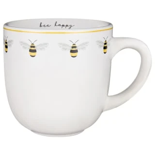 B&M Bee Happy Printed Mugs - 4pk - Image 4