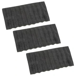 B&M Retreat Face Cloth 3pk - Charcoal - Image 2