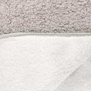 B&M Montana Two Tone Sherpa Throw - Natural - Image 4