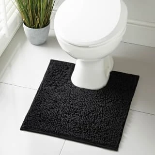 B&M Signature Noodle Pedestal Mat - Black