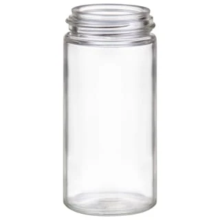 B&M Set Of 4 Glass Spice Jars With Bamboo Wood Base - Image 4